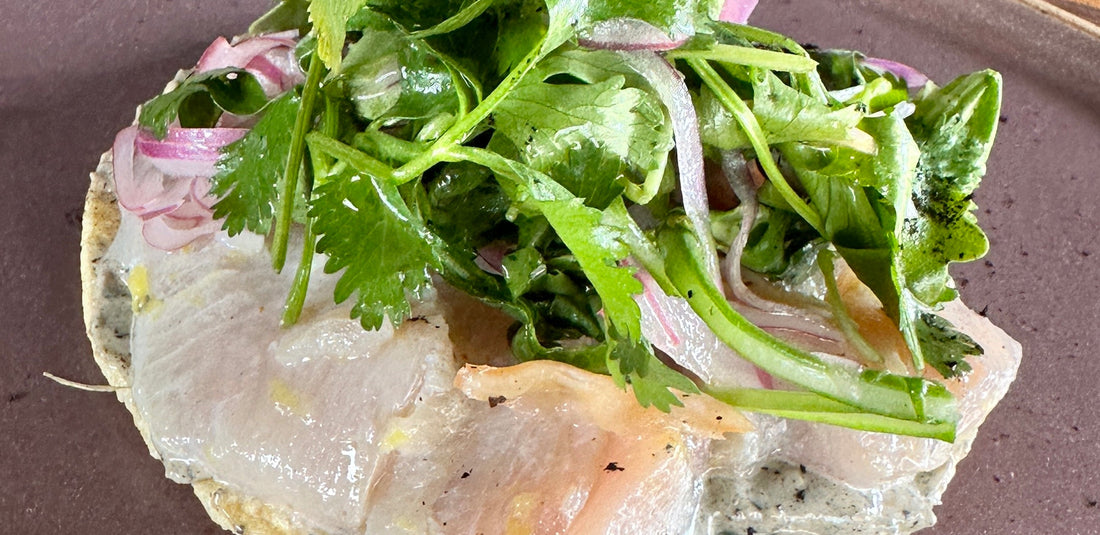 Tostada de Pescado Ahumado en Frio